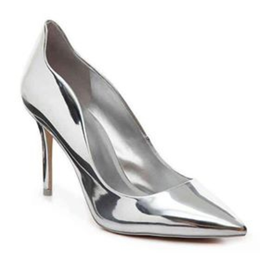 NIB Aldo Silver Sz 7 Pumps